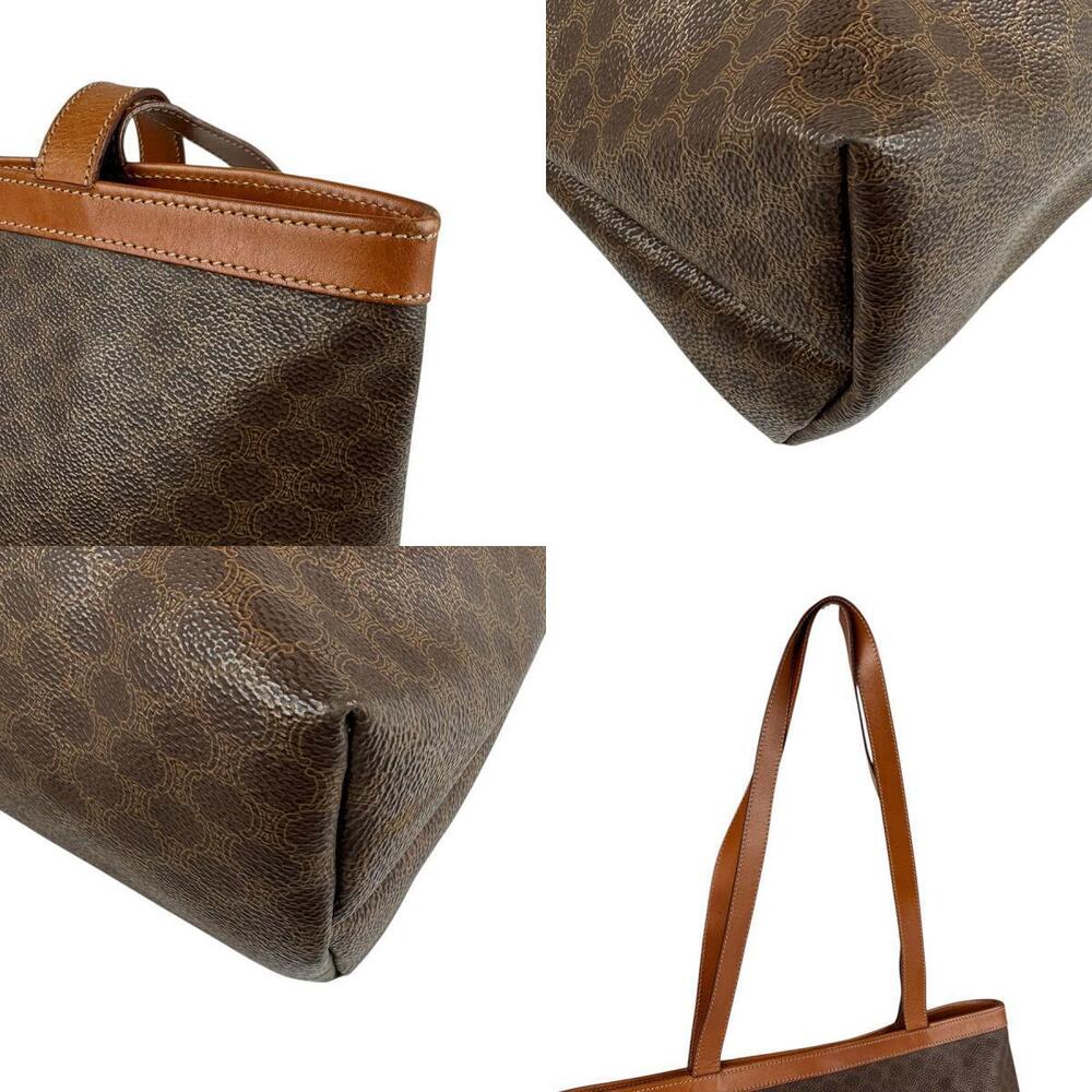Celine Macadam Shoulder Leather Bag Brown - Picture 4 of 4